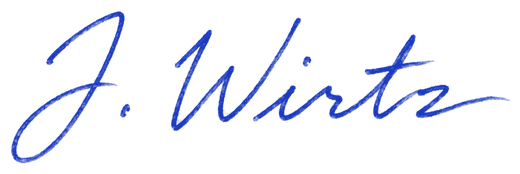 Handschrift: J. Wirtz, das Ende ist schwer zu lesen