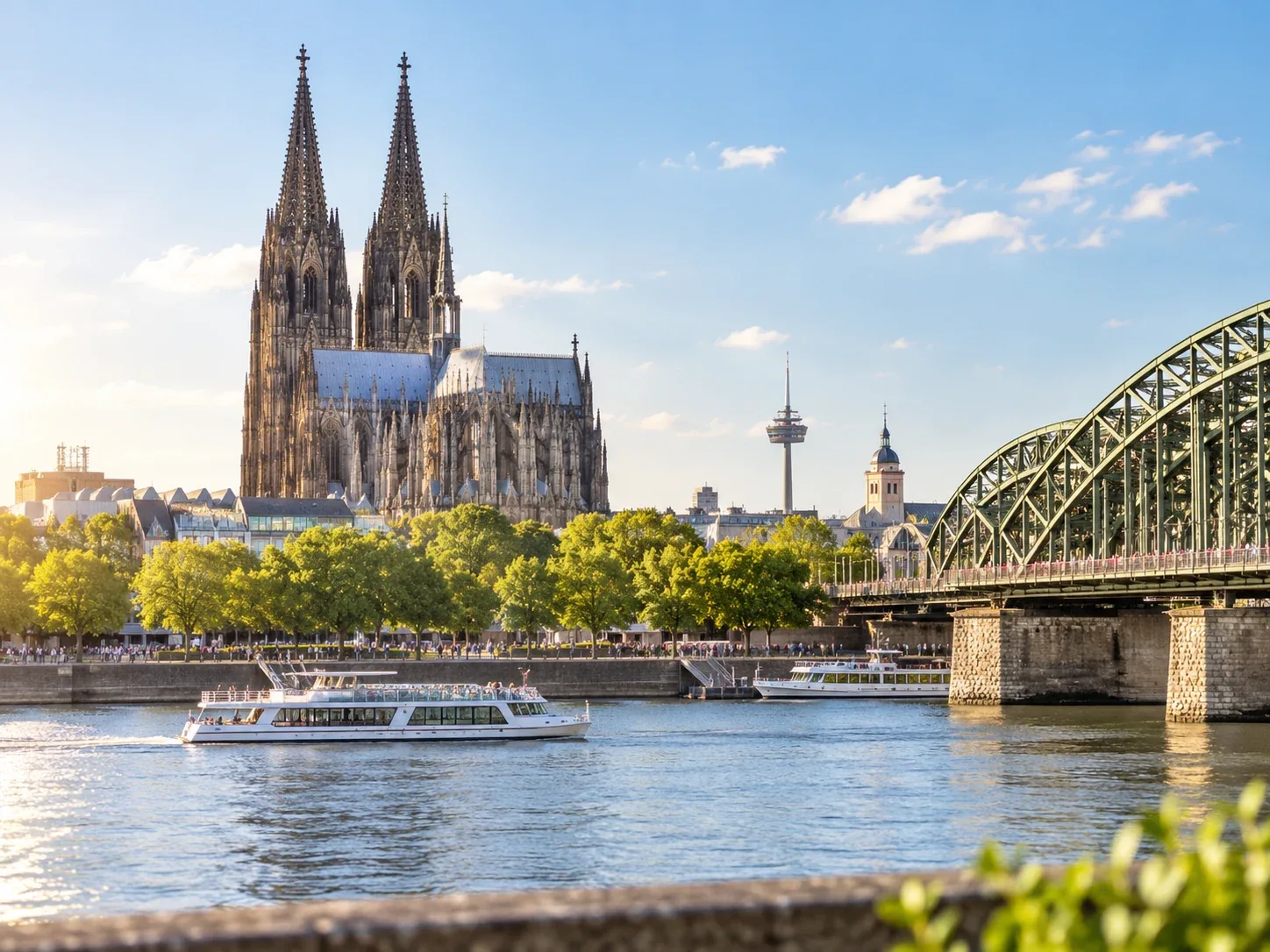 KI-generiertes Stadtmotiv für Köln