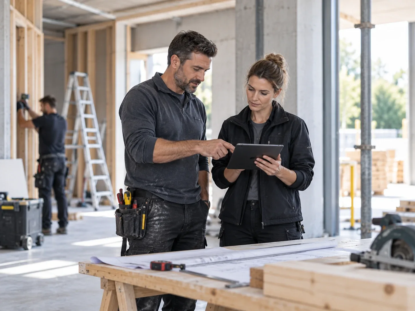 Handwerk & Bau – beispielhafte Arbeitssituation