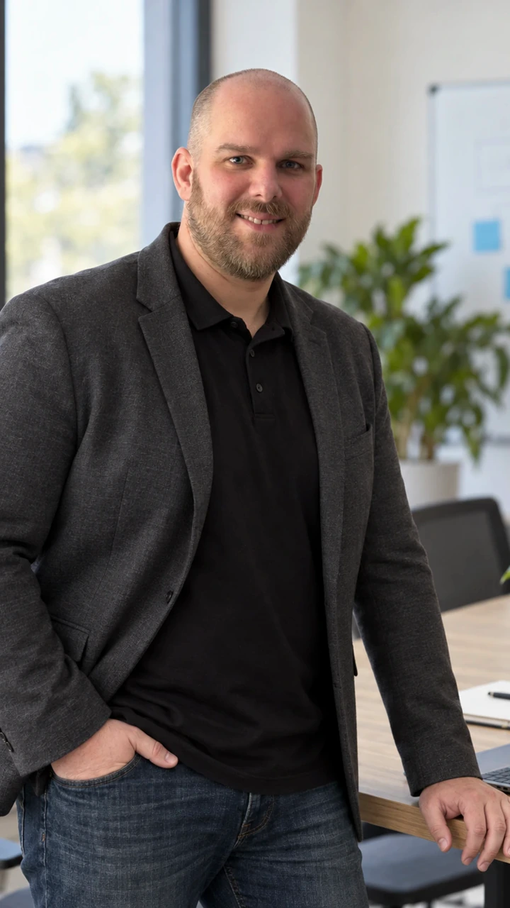 Frederic Baltes – KI-Porträt.